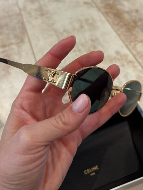 Celine-style Sunglasses - With Box and Case
